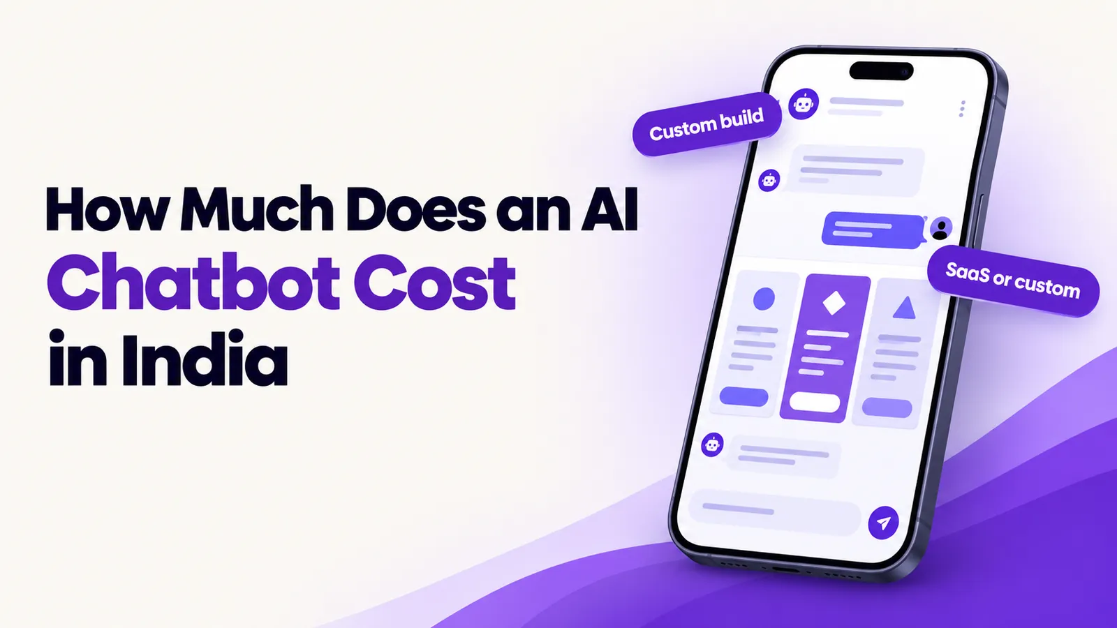 How Much Does an AI Chatbot Cost in India?