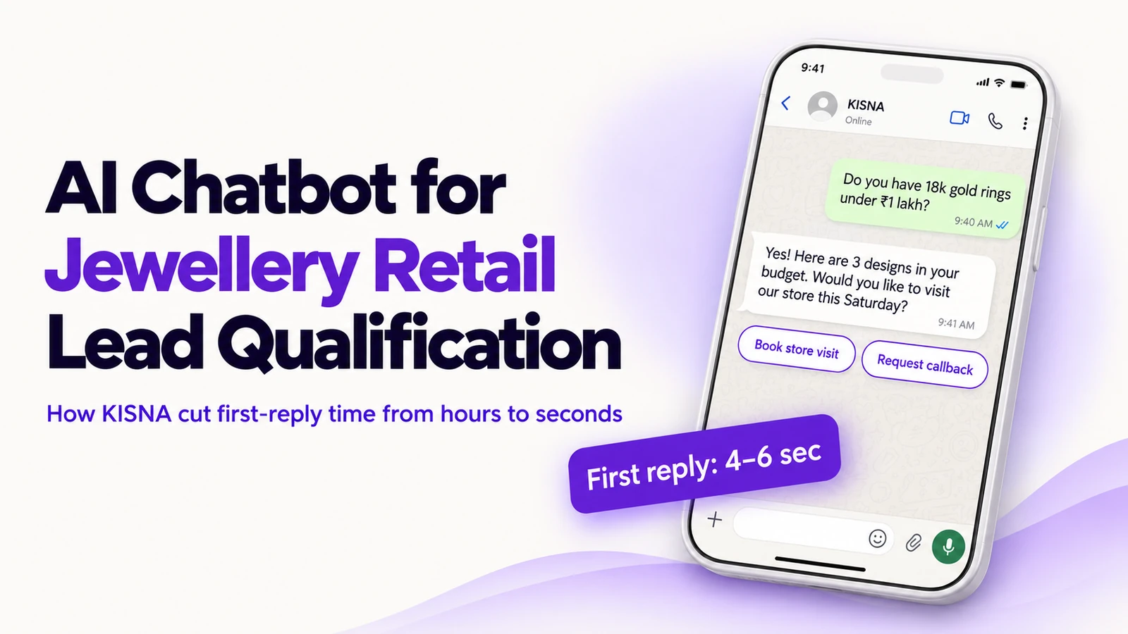 AI Chatbot for Jewellery Retail Lead Qualification