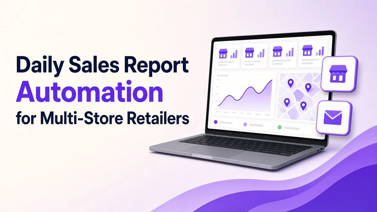 Daily Sales Report Automation for Multi-Store Retailers