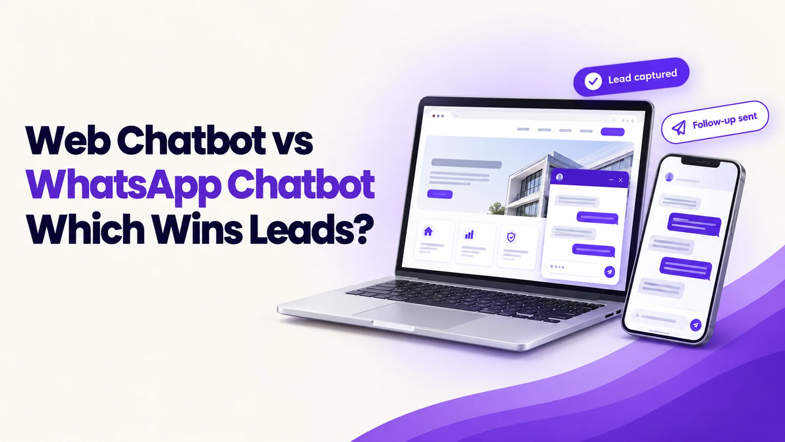 Web Chatbot vs WhatsApp Chatbot: Which Is Better for Leads?